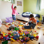 уборка в детской комнате