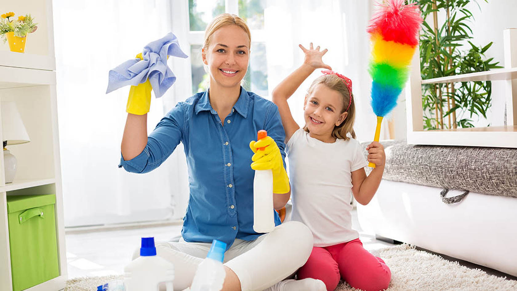 Уборка детской комнаты