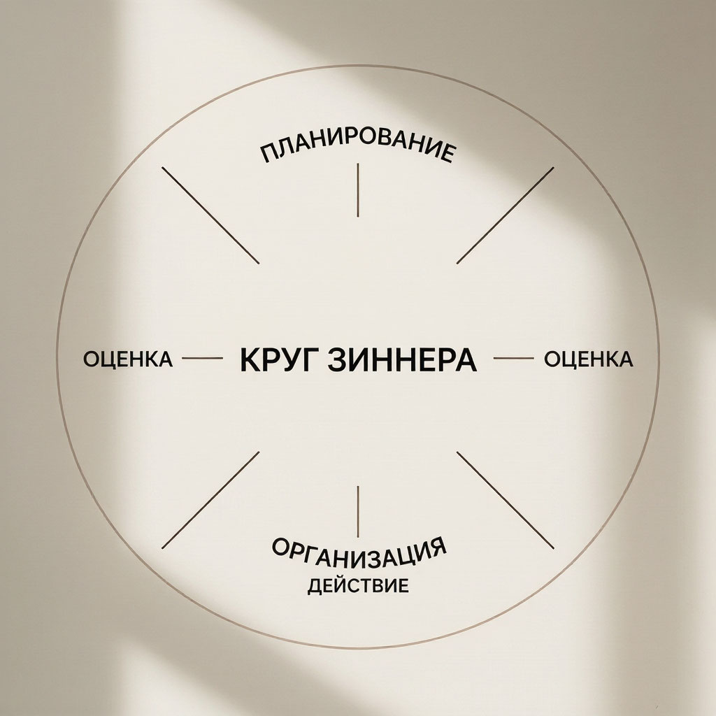 Круг Зиннера – простые принципы эффективной уборки