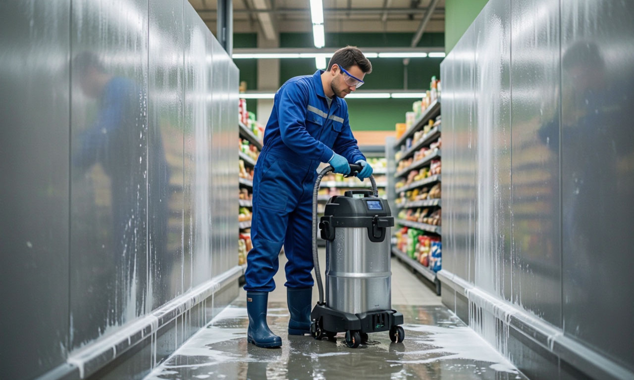 Уборка в продуктовом магазине Уборка в продуктовом магазине
